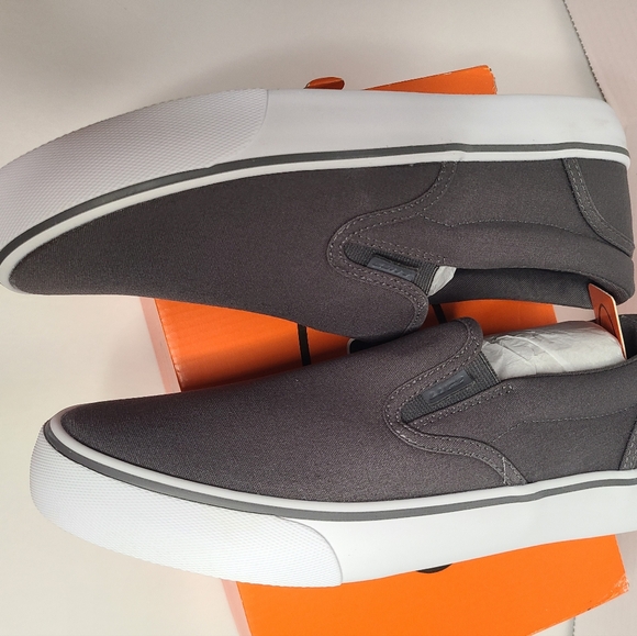 Lugz Mens Grey Sammy slip-on sneaker Size 9.5 and 8.5 - Picture 4 of 11